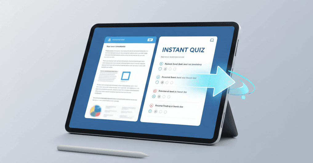 Stop Reading, Start Testing: The Best Free Way to Turn Your PDF into a Quiz Instantly