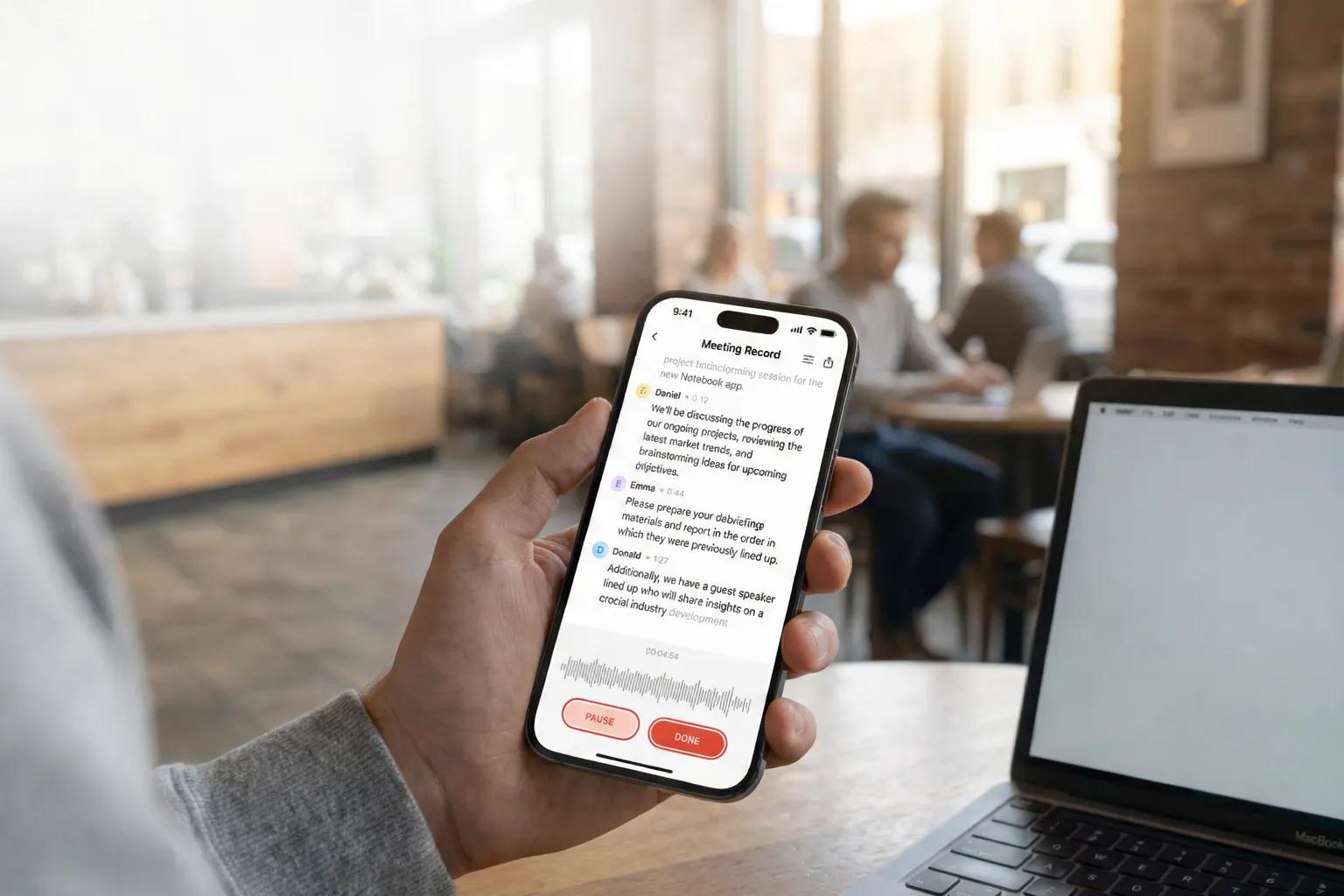 Capturez n'importe où : mobile et Apple Watch