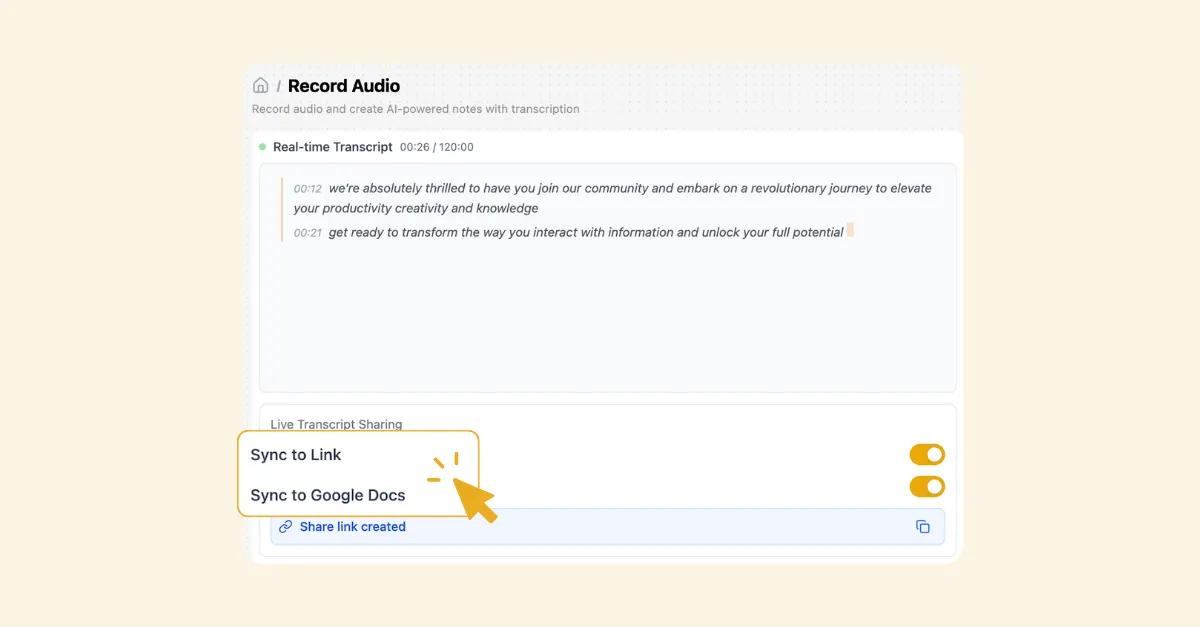 Exportation en un clic