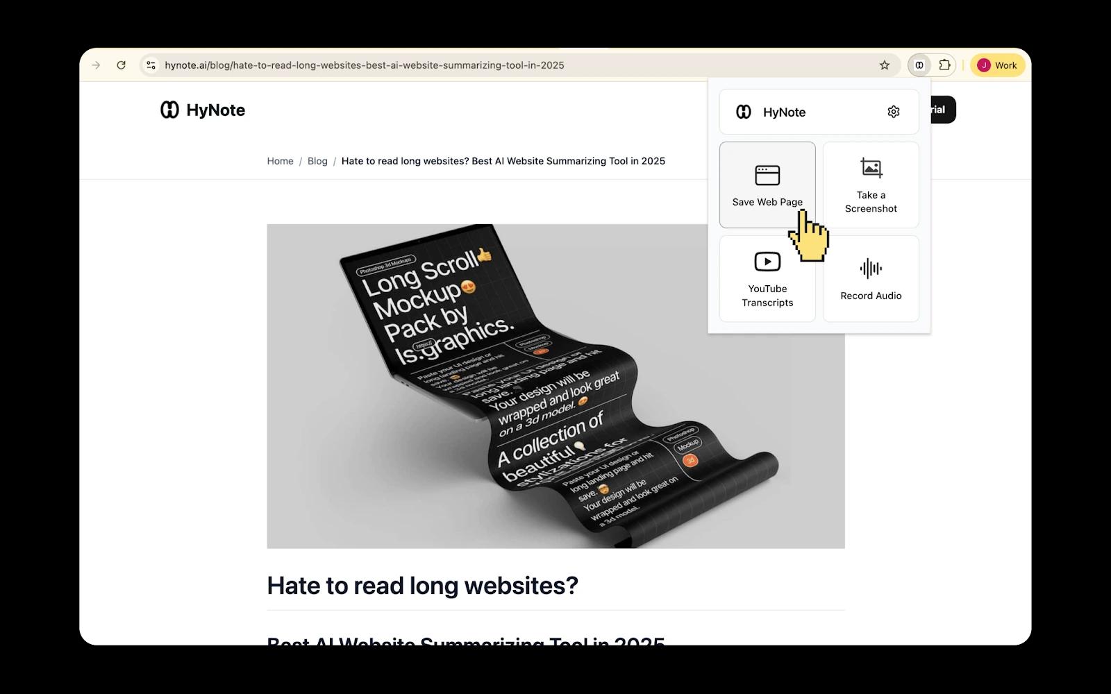 Extraire depuis le Web